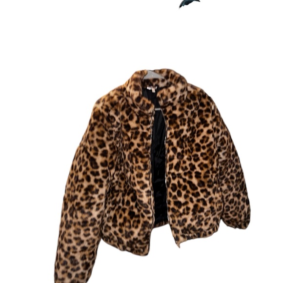 Leopard faux fur jacket - Picture 7 of 10